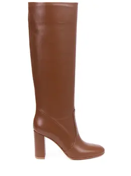 GIANVITO ROSSI: Коричневые сапоги  Glen