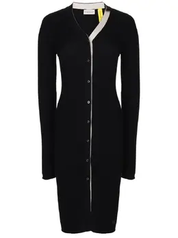 MONCLER: Платье из шерсти 