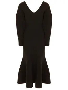 ALEXANDER MCQUEEN: Платье из шерсти 