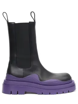 BOTTEGA VENETA: Чёрные ботинки  BV Tire