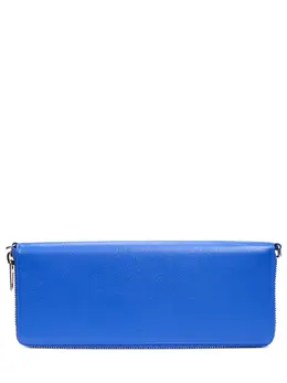 BALENCIAGA: Синий клатч 