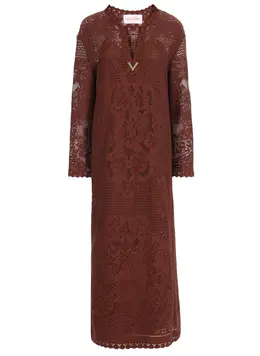 VALENTINO: Хлопковое платье 