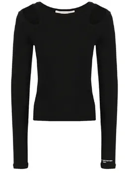 STELLA MCCARTNEY: Чёрная футболка 