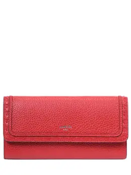LANCEL: Красный кошелёк 