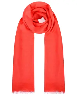 LORO PIANA: Красный шарф 
