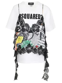 DSQUARED2: Хлопковая футболка 