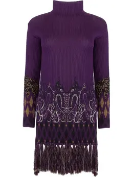 ETRO: Платье-свитер 