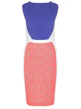ROLAND MOURET: Платье-футляр 