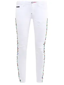 PHILIPP PLEIN: Зауженные джинсы 