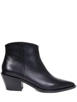 GIANVITO ROSSI: Чёрные ботинки 