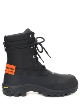 HERON PRESTON: Чёрные ботинки 