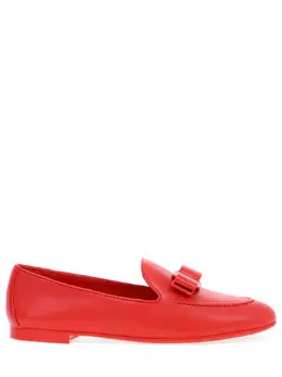 S.FERRAGAMO: Красные лоферы 