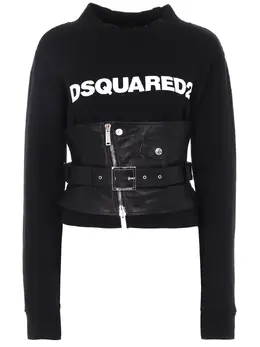 DSQUARED2: Чёрная толстовка 