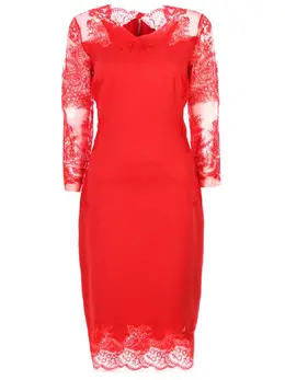 ERMANNO SCERVINO: Кружевное платье 