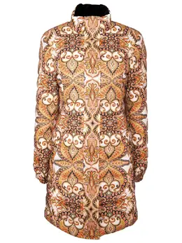 ETRO: Длинный пуховик 