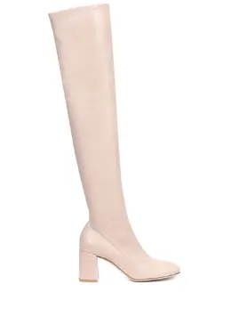 GIANVITO ROSSI: Бежевые сапоги 