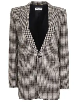 SAINT LAURENT: Жакет из шерсти 