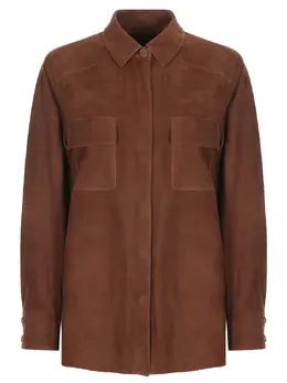 LORO PIANA: Замшевая куртка 