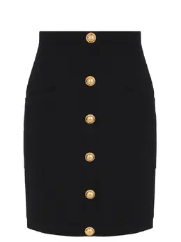 BALMAIN: Обтягивающая юбка 