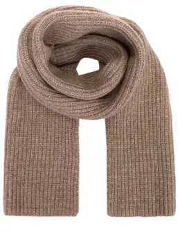 MIR CASHMERE: Коричневый шарф 