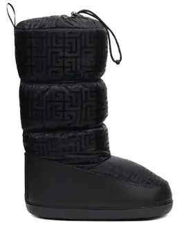 BALMAIN: Чёрные угги 