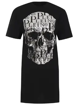 PHILIPP PLEIN: Платье-футболка 
