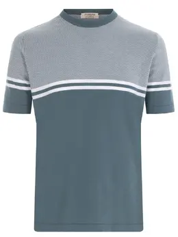 FIORONI CASHMERE: Хлопковая футболка 