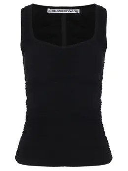 ALEXANDER WANG: Топ из вискозы 