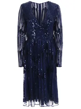 ELIE SAAB: Платье с пайетками 