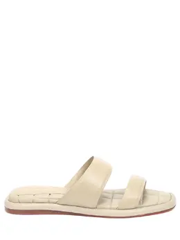 SANTONI: Бежевые шлёпанцы 