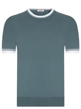 FIORONI CASHMERE: Хлопковая футболка 