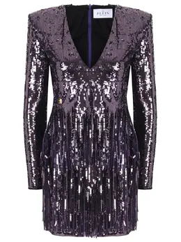 PHILIPP PLEIN: Платье с пайетками 