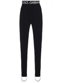 DOLCE &amp; GABBANA: Легинсы из вискозы 