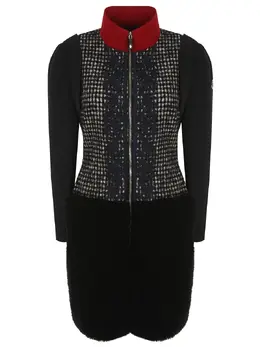 MONCLER: Чёрный плащ 