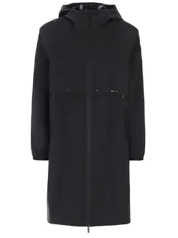 MONCLER: Плащ с капюшоном 