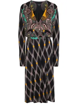 ETRO: Платье с запахом 