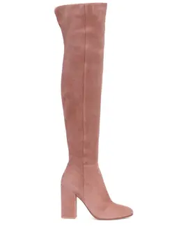 GIANVITO ROSSI: Розовые сапоги 