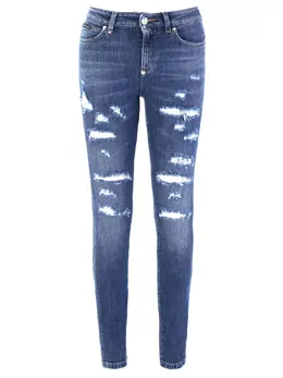 PHILIPP PLEIN: Хлопковые джинсы 