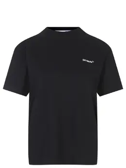 OFF-WHITE: Хлопковая футболка 