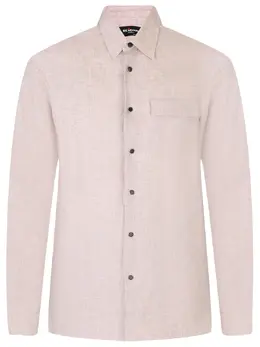KITON: Льняная рубашка 
