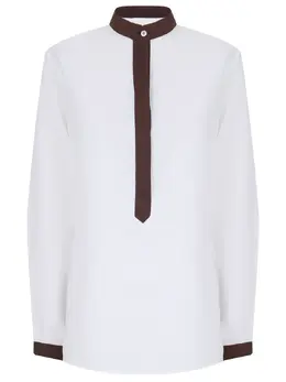 KITON: Льняная блуза 
