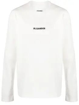 Jil Sander: Футболка с принтом 
