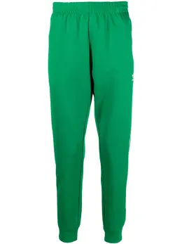 adidas: Зелёные брюки  Trefoil