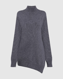 Jil Sander: Серый свитер 