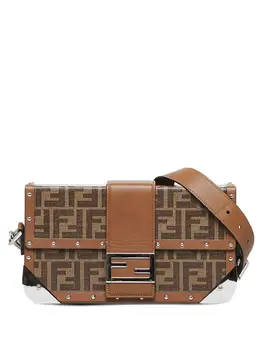 Fendi Pre-Owned: Коричневая сумка 