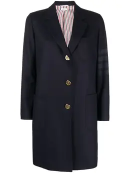 Thom Browne: Однобортное пальто 