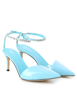 GIUSEPPE ZANOTTI: Голубые босоножки 