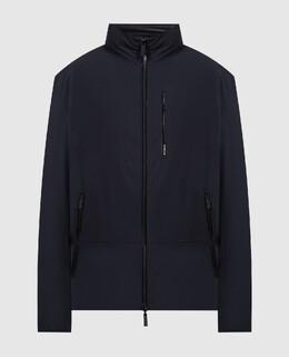 Moncler: Чёрный пуховик 