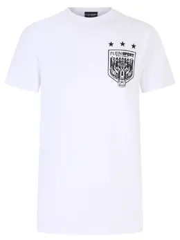 PLEIN SPORT: Хлопковая футболка 