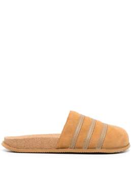 adidas: Коричневые сабо 